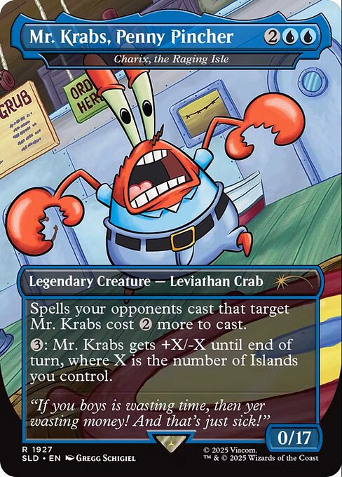 Mr. Krabs, Penny Pincher - Charix, the Raging Isle - Secret Lair Drop Series