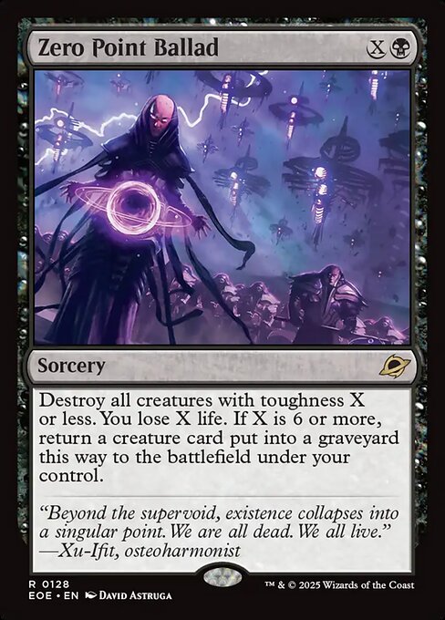 Zero Point Ballad (Foil) - Edge of Eternities