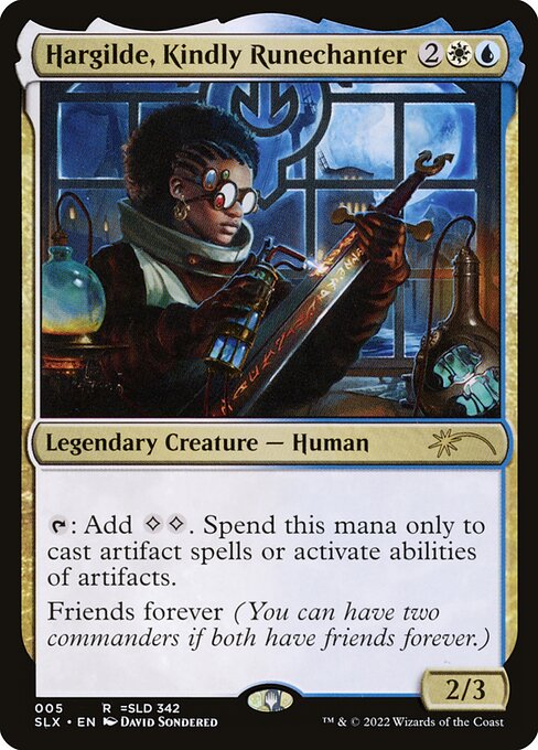Hargilde, Kindly Runechanter - SLX Cards
