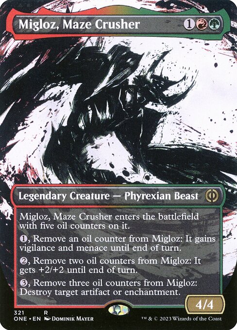 Migloz, Maze Crusher (Showcase) - Phyrexia: All Will Be One