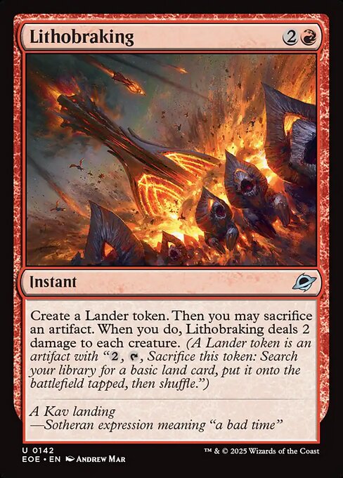 Lithobraking (Foil) - Edge of Eternities