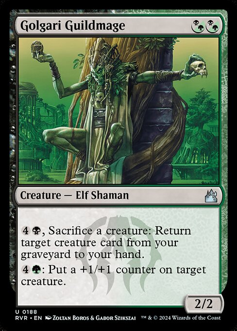 Golgari Guildmage (Foil) - Ravnica Remastered
