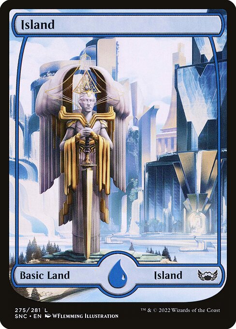 Island (275) (Foil) - Streets of New Capenna