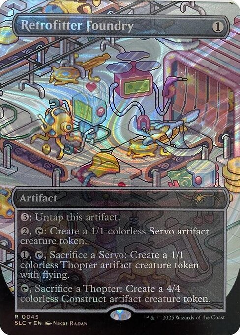 Retrofitter Foundry (Halo Foil) (Foil) - Secret Lair Countdown Kit