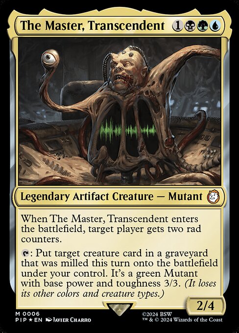 The Master, Transcendent (Foil) - Universes Beyond: Fallout