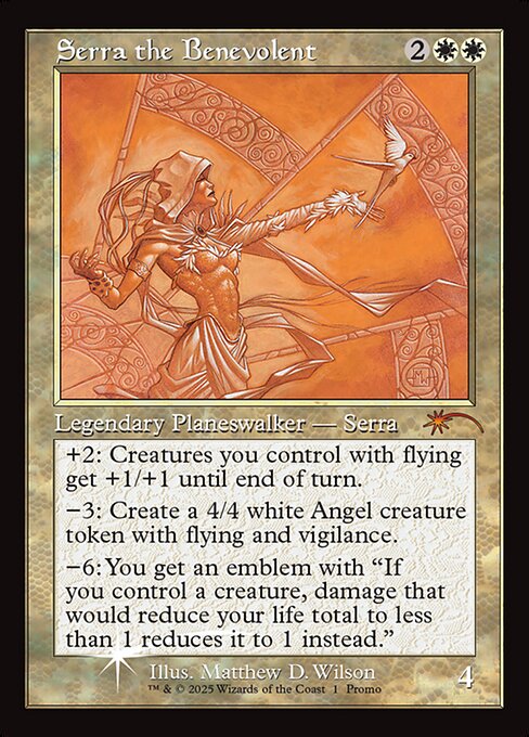 Serra the Benevolent (Retro Frame) (Foil) - MagicFest Cards
