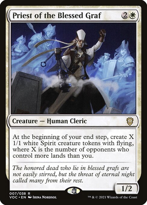 Priest of the Blessed Graf - Commander: Innistrad: Crimson Vow