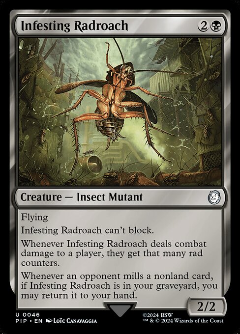 Infesting Radroach - Universes Beyond: Fallout