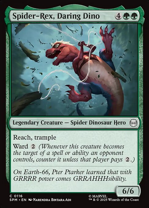 Spider-Rex, Daring Dino - Marvel's Spider-Man