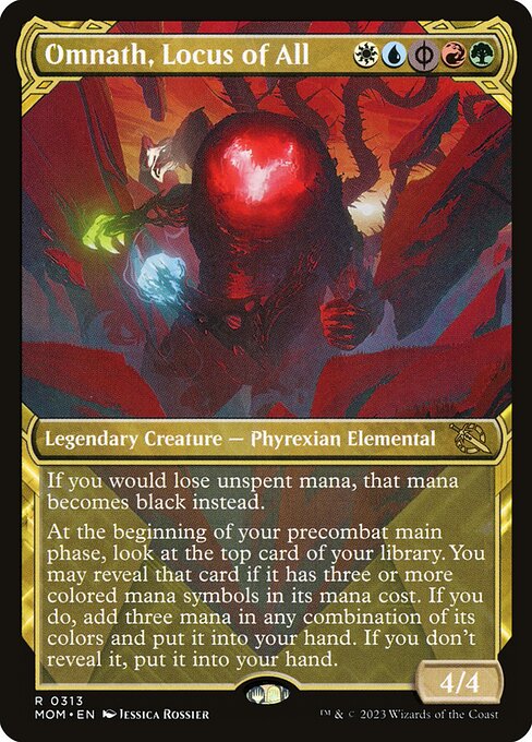 Omnath, Locus of All (Showcase) - March of the Machine