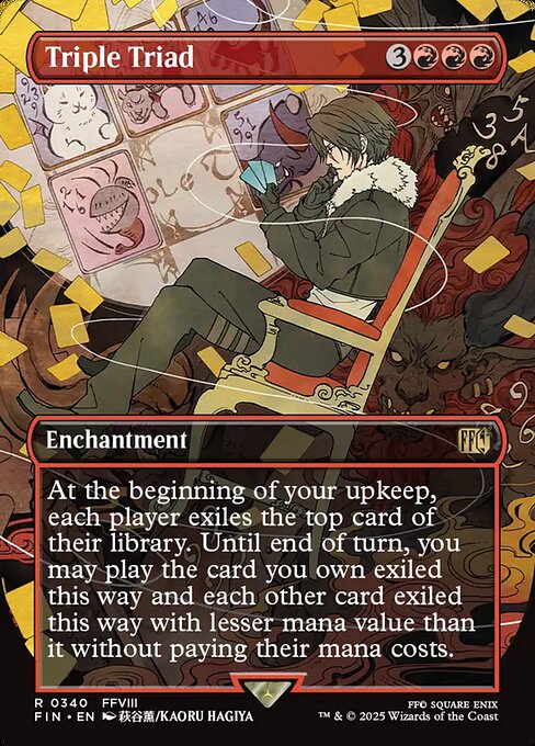 Triple Triad (Borderless) (Foil) - FINAL FANTASY