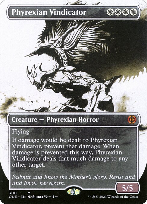 Phyrexian Vindicator (Showcase) (Foil) - Phyrexia: All Will Be One