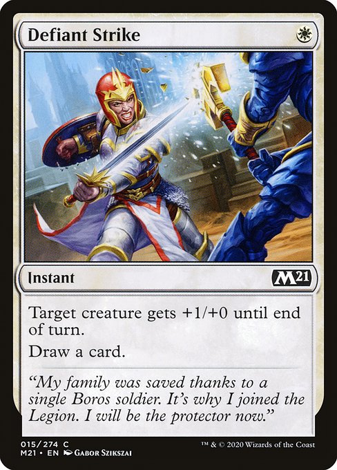 Defiant Strike - Strixhaven: Mystical Archives