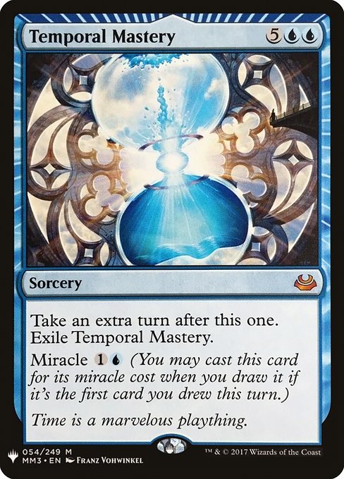 Temporal Mastery - The List Reprints