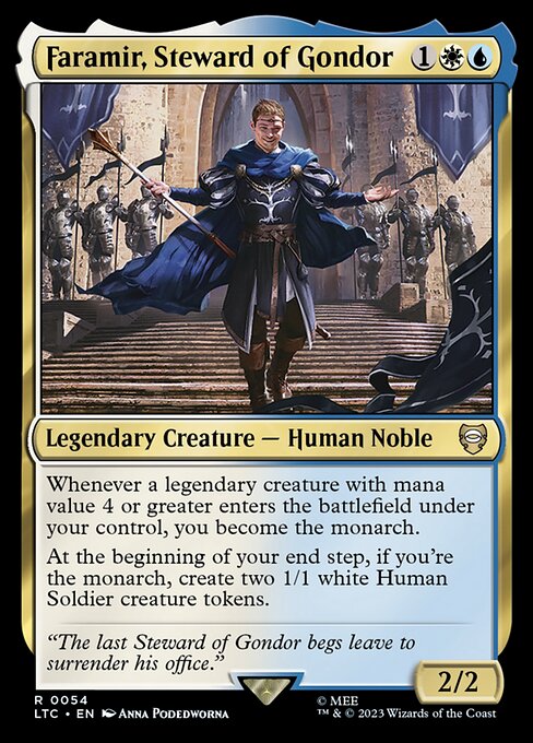 Faramir, Steward of Gondor - Commander: The Lord of the Rings: Tales of Middle-earth