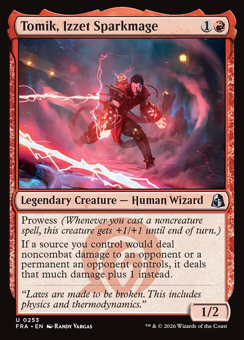 Tomik, Izzet Sparkmage (Foil) - Reality Fracture