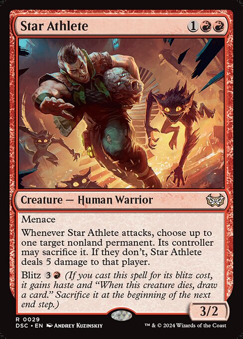 Star Athlete - Commander: Duskmourn: House of Horror