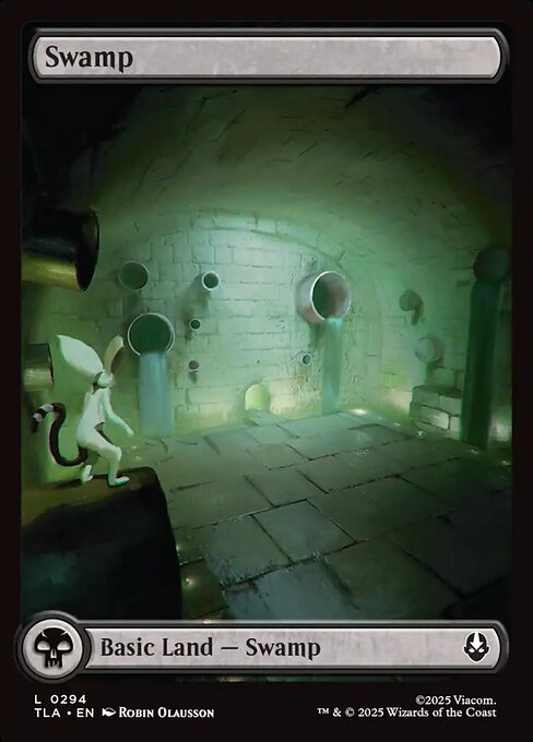 Swamp (0294) (Foil) - Avatar: The Last Airbender