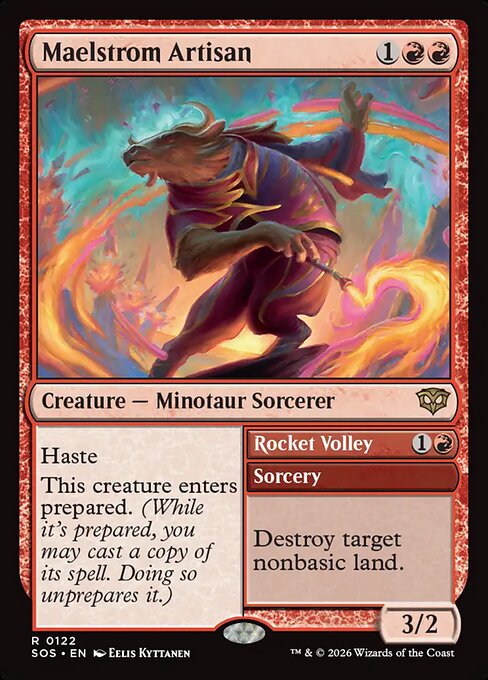 Maelstrom Artisan (Foil) - Secrets of Strixhaven