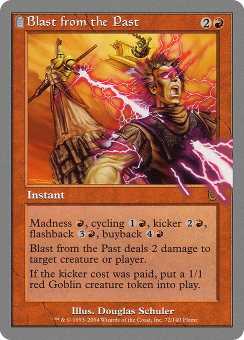 Blast from the Past (Foil) - Unhinged
