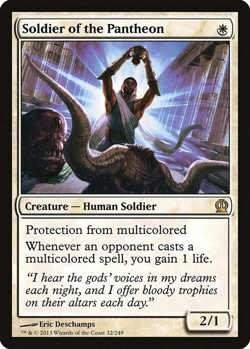Soldier of the Pantheon (Foil) - Theros