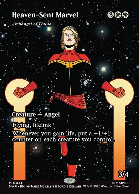 Heaven-Sent Marvel - Archangel of Thune (Borderless) - Marvel Universe Eternal-Legal