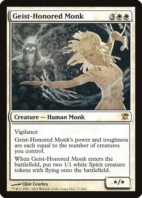 Geist-Honored Monk (Foil) - Innistrad