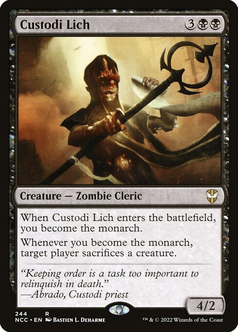 Custodi Lich - Commander: Streets of New Capenna
