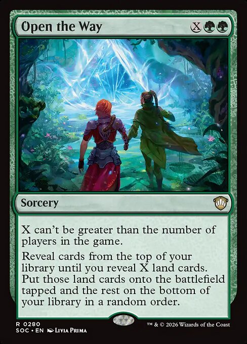 Open the Way - Commander: Secrets of Strixhaven