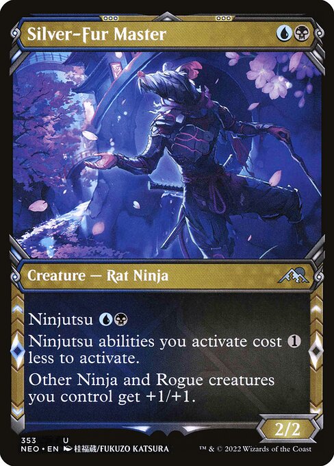 Silver-Fur Master (Showcase) - Kamigawa: Neon Dynasty