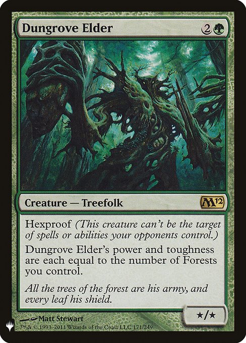 Dungrove Elder - The List Reprints
