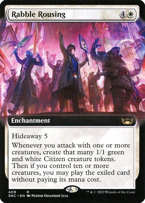 Rabble Rousing (Extended Art) - Streets of New Capenna