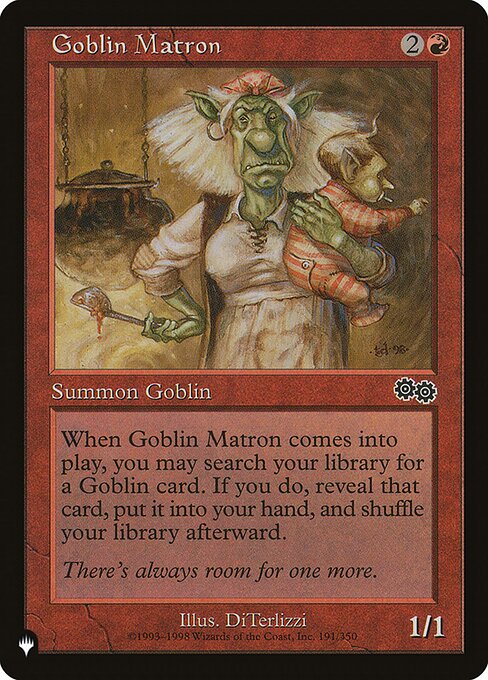 Goblin Matron (USG) - The List Reprints