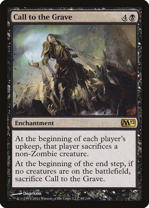 Call to the Grave (Foil) - Magic 2012 (M12)