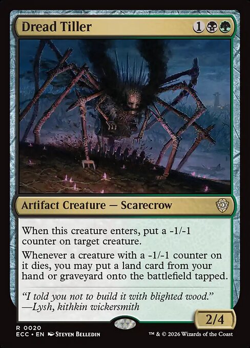 Dread Tiller - Commander: Lorwyn Eclipsed