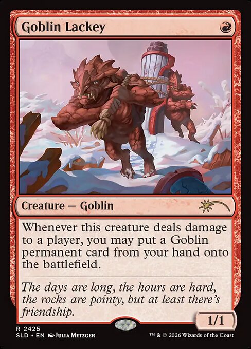 Goblin Lackey (2425) - Secret Lair Drop Series
