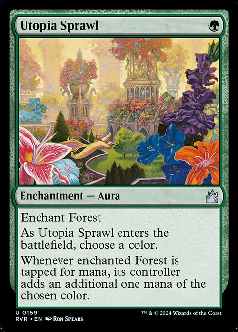 Utopia Sprawl (Foil) - Ravnica Remastered