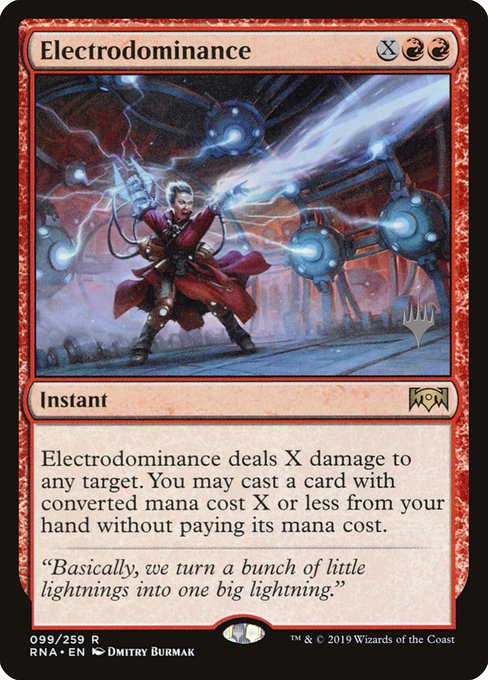 Electrodominance - Promo Pack: Throne of Eldraine