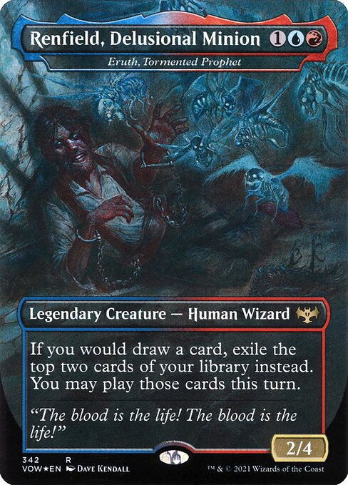 Renfield, Delusional Minion - Eruth, Tormented Prophet - Innistrad: Crimson Vow