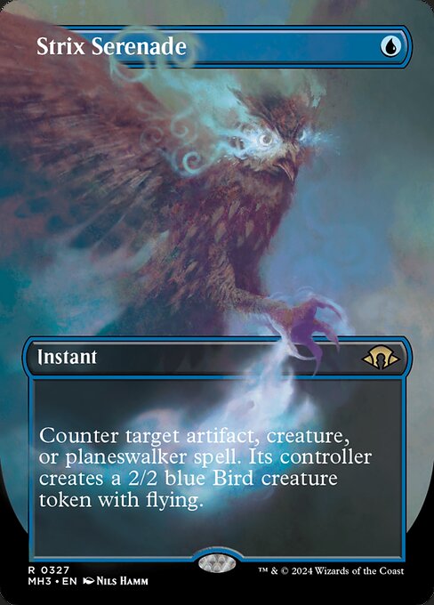 Strix Serenade (Borderless) - Modern Horizons 3