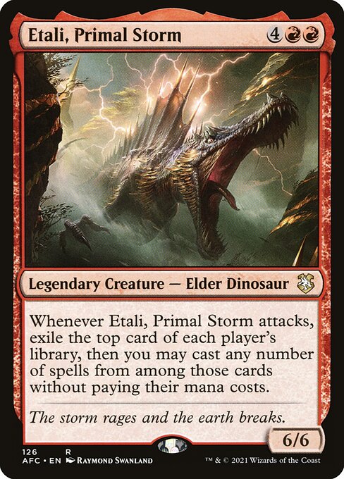 Etali, Primal Storm - Commander: Adventures in the Forgotten Realms