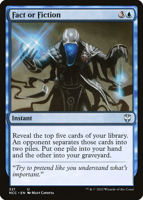 Fact or Fiction - Commander: Streets of New Capenna