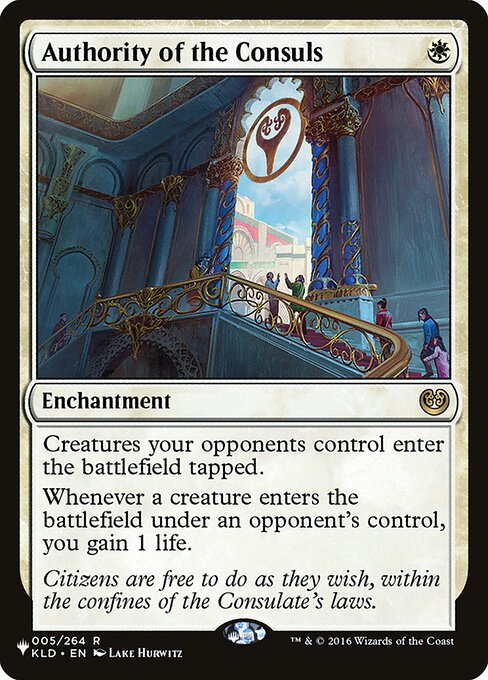 Authority of the Consuls - The List Reprints