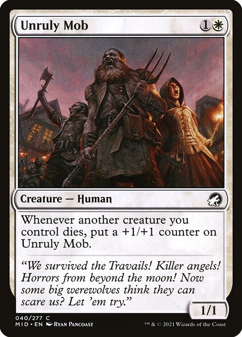 Unruly Mob - Innistrad: Midnight Hunt