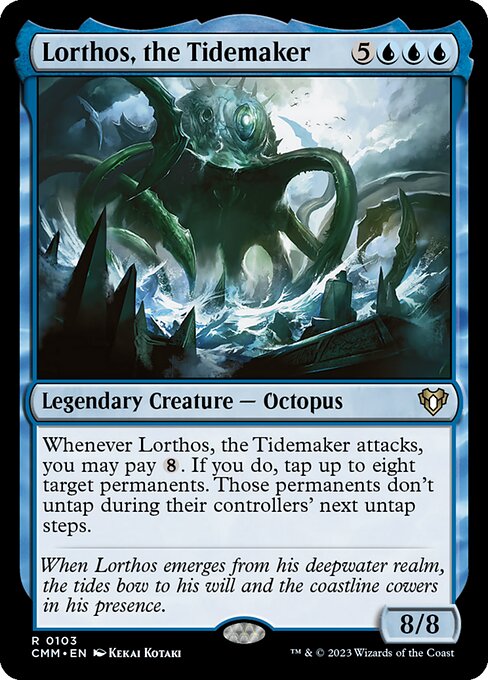 Lorthos, the Tidemaker (Foil) - Commander Masters