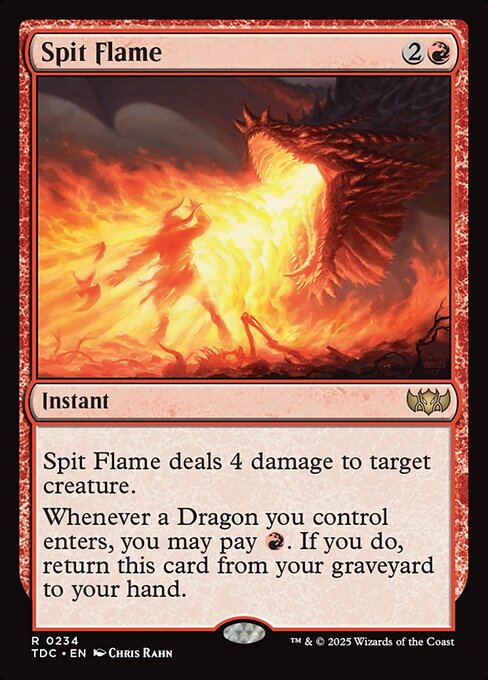 Spit Flame - Commander: Tarkir: Dragonstorm