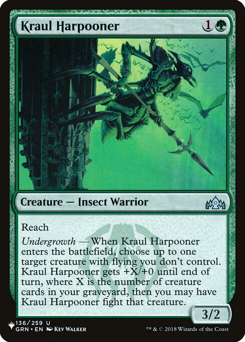 Kraul Harpooner - The List Reprints