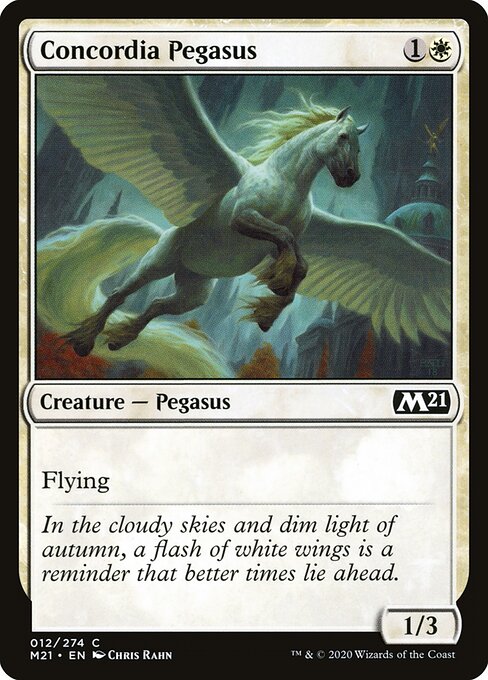 Concordia Pegasus (Foil) - Core Set 2021