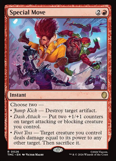 Special Move - Commander: Teenage Mutant Ninja Turtles