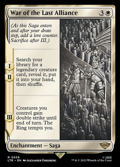 War of the Last Alliance - Universes Beyond: The Lord of the Rings: Tales of Middle-earth